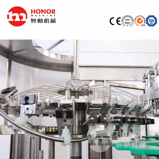 Machine de remplissage et de scellage de remplissage de lavage de bouteilles en verre, équipement de remplissage FIV, meilleure vente