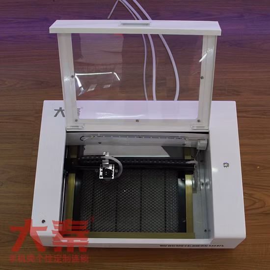 Mini machine de gravure sur métal de protection d'écran laser