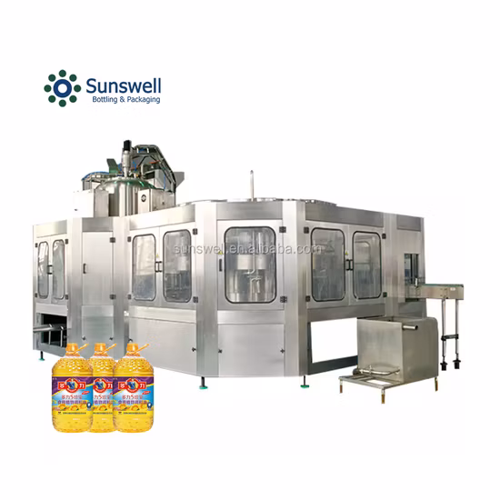 Machine automatique de scellage et d'étiquetage, 150ml à 1000ml, équipement pour huile de cuisson, moteur d'olive, remplissage d'huile, capsulage