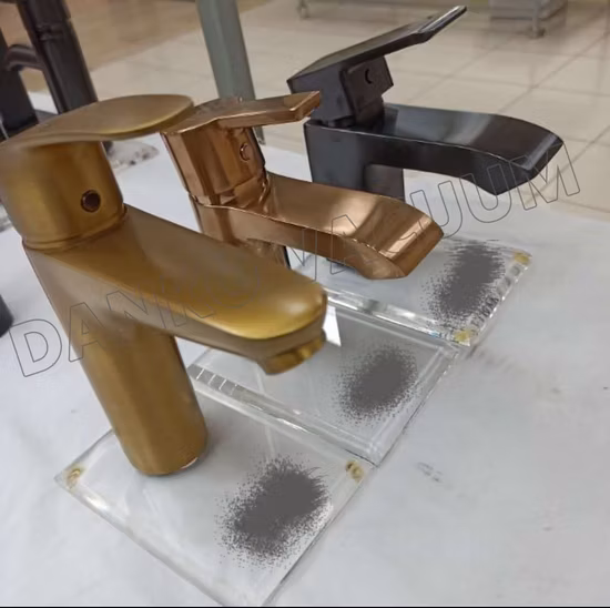 Machine de revêtement de plasma noir d'or Rosegold de nitrure de chrome titanique de PVD